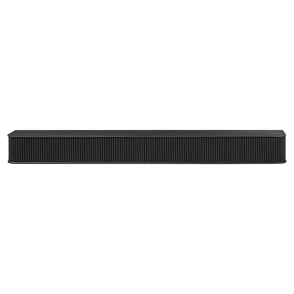 Alfama 72-in Reed Mantel Shelf Sable Stain
