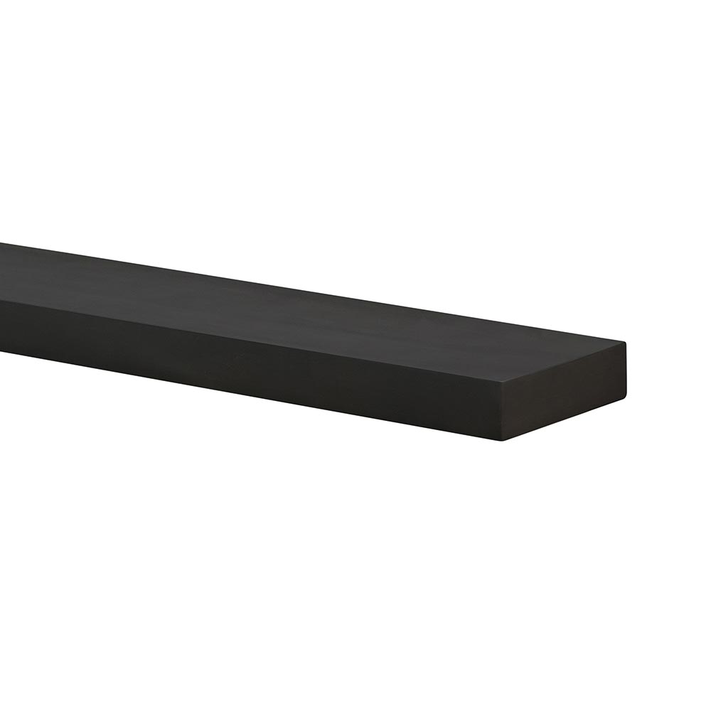 Alma 36-in Maple Floating Shelf - Sable Stain