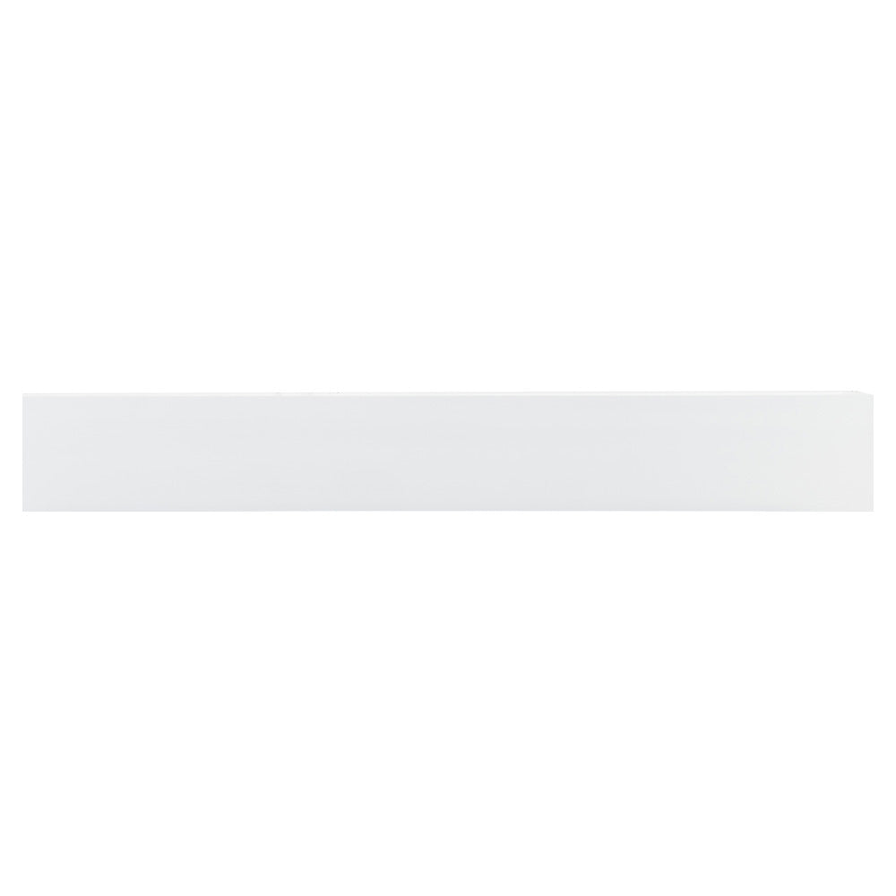 Boone 72-in Wood Mantel Shelf - White Paint