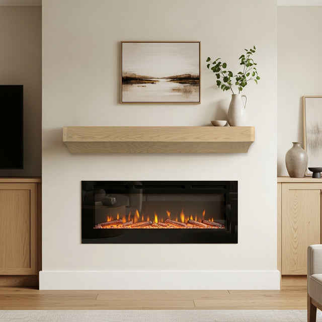 Forma Mantel Shelf 48 Inch in Blonde