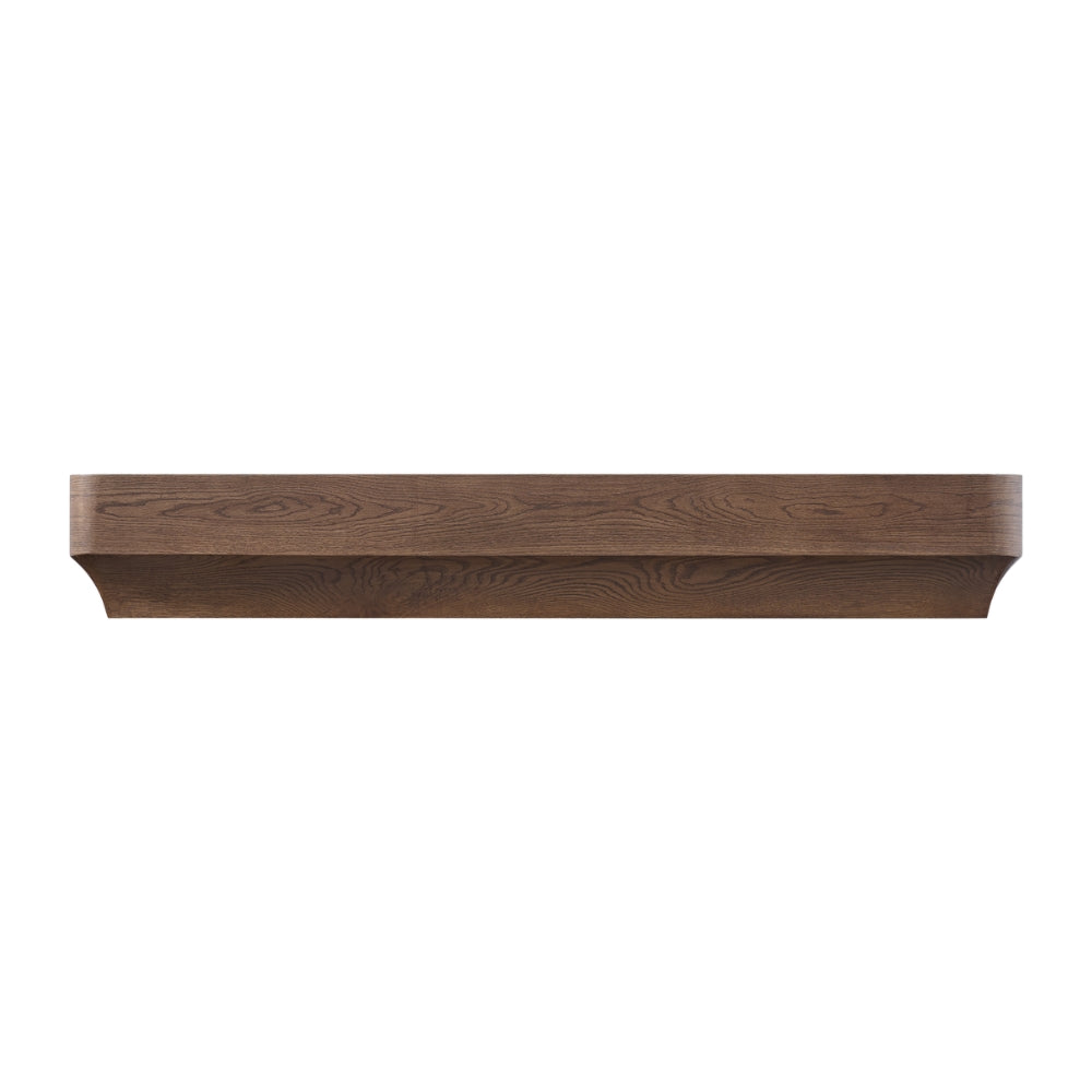 Forma Mantel Shelf 60 Inch in Burnished Walnut