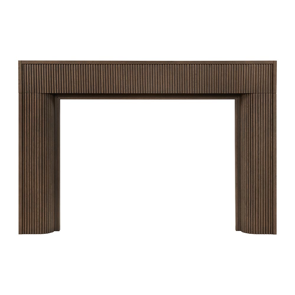 Hazel 56x42 Wood Mantel - Umber Stain