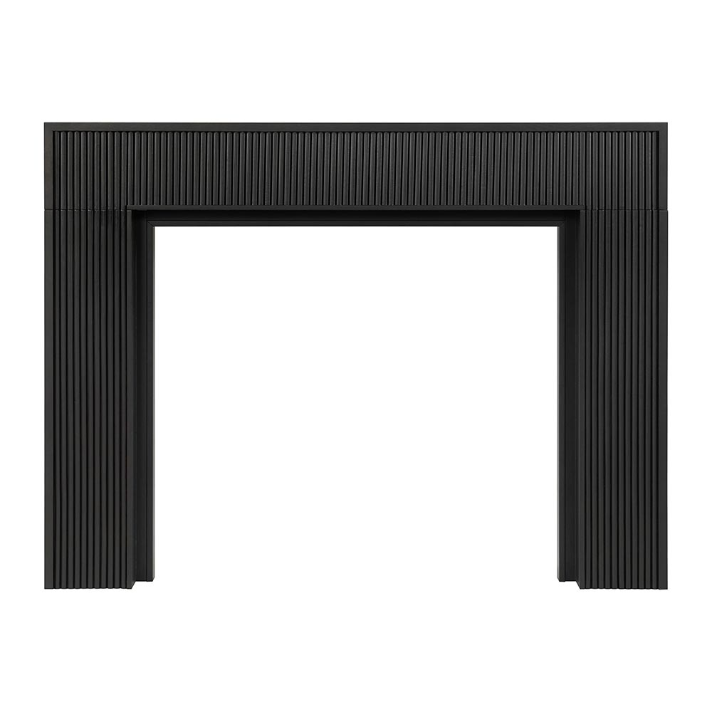 Hewitt 56x42 Wood Mantel - Sable Stain
