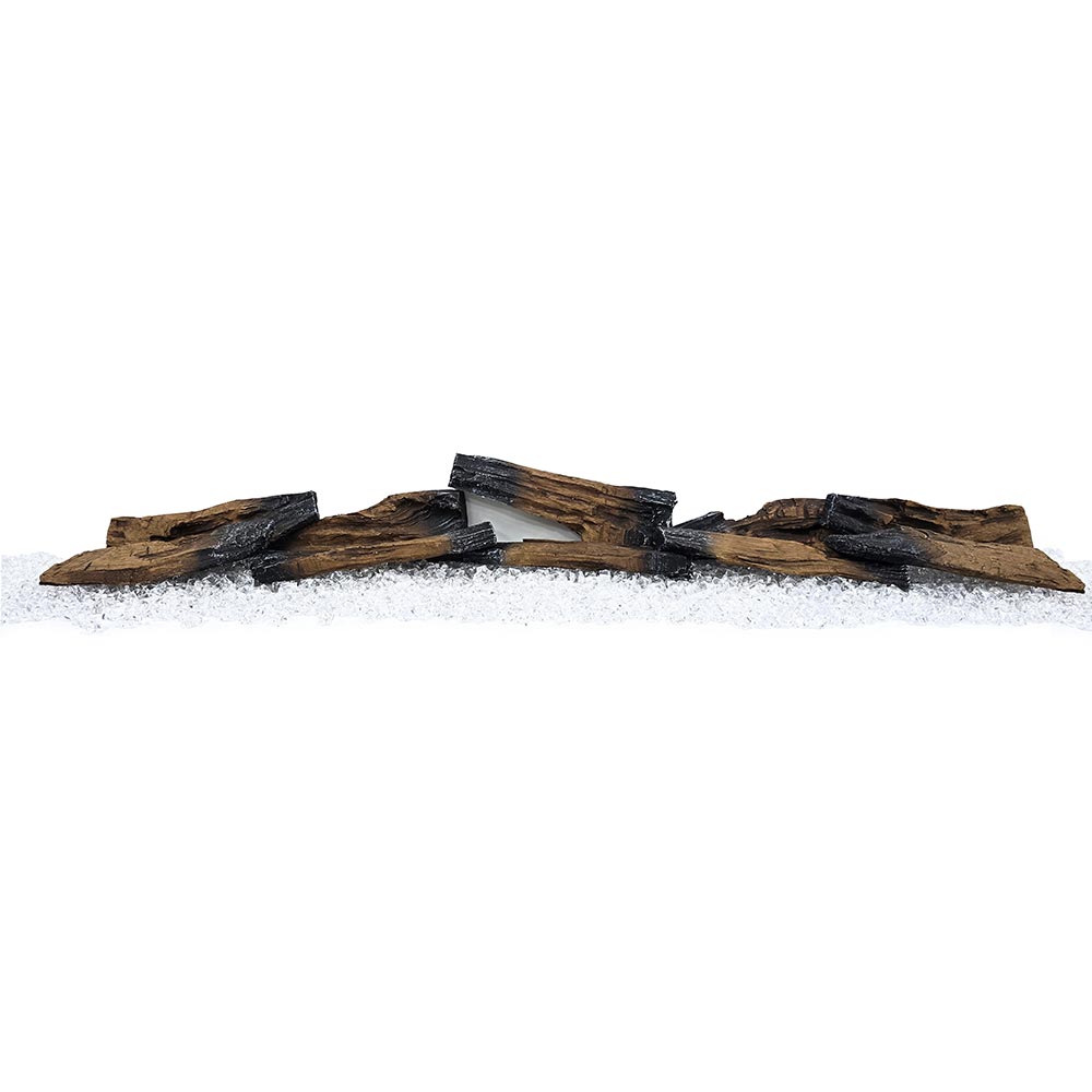 Modern Ember Aerus 6072 Rustic Log Kit ME-AER-6072-RUSTIC