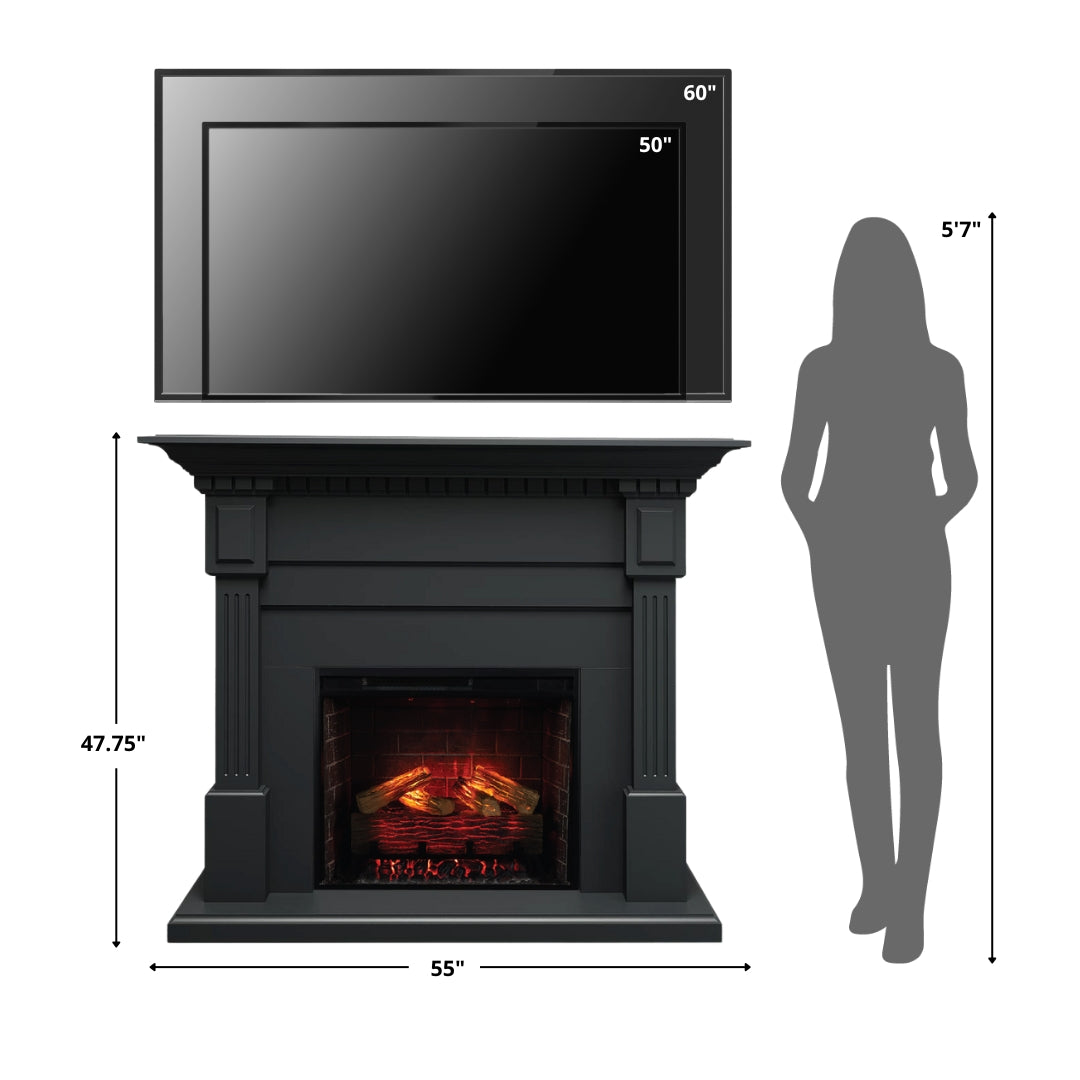 Modern Ember Augustine Flame Effect Colors