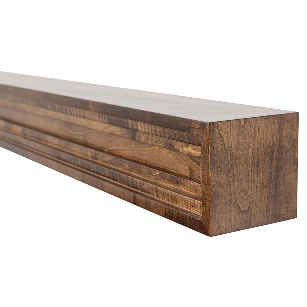 Benson Stacked Molding Shelf - Maple - Provincial Stain