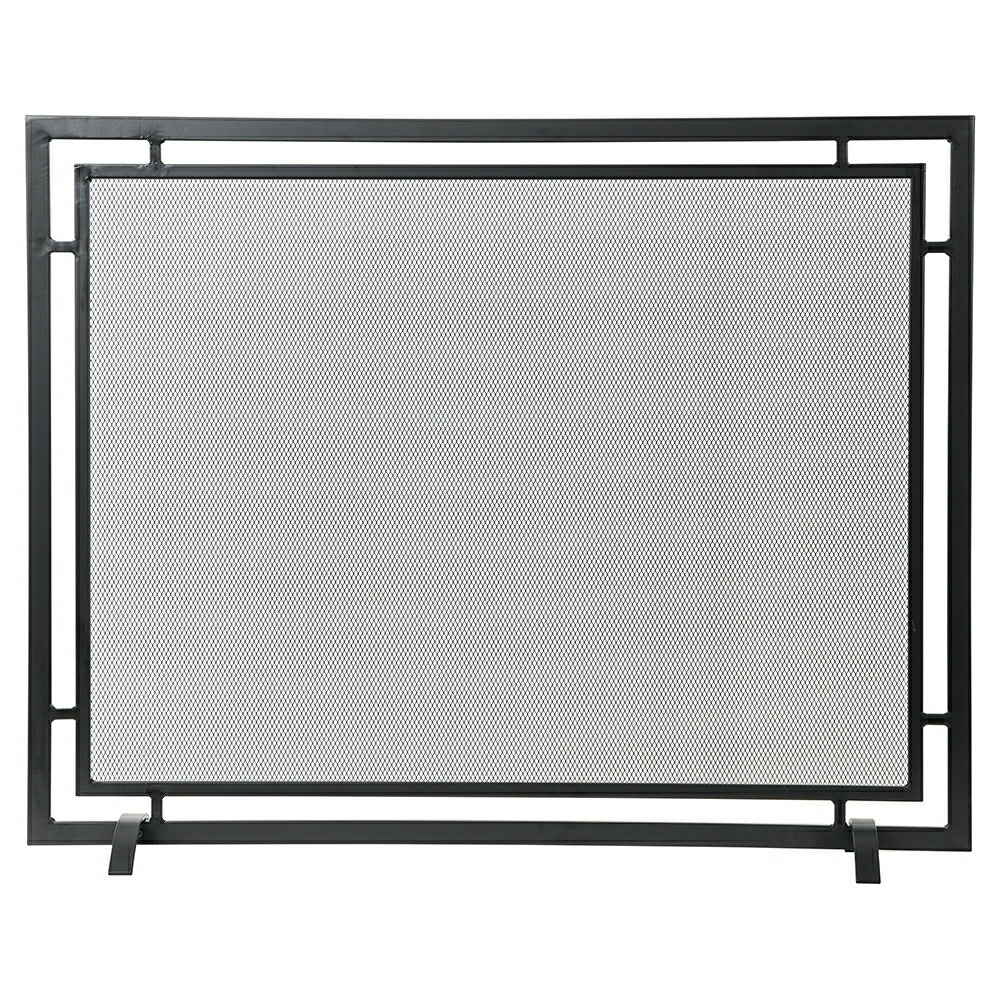 Gatsby Fireplace Screen in Black S18090BK