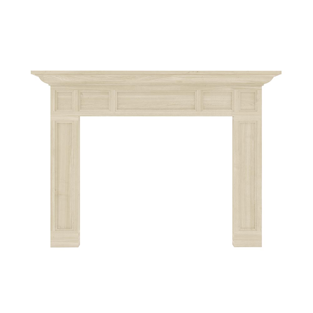 Havenbrook 54x39 Wood Mantel - Unfinished for Staining