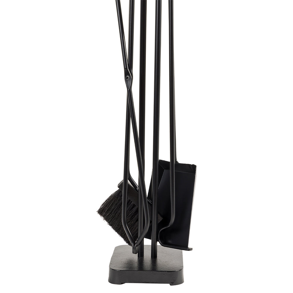 Levi Fireplace Tool Set in Black T56000BK