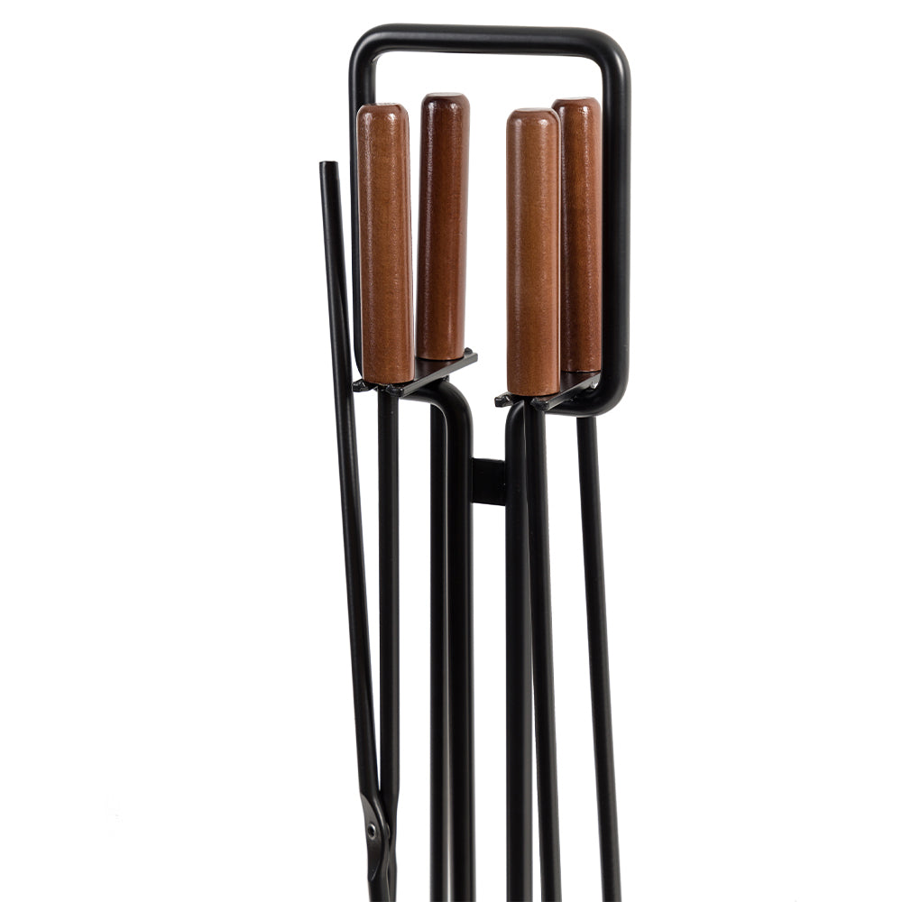 Levi Fireplace Tool Set in Black T56000BK