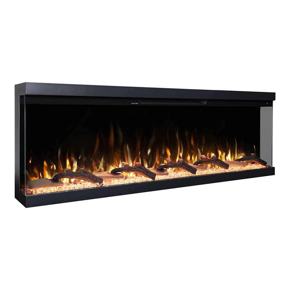Modern Ember Skyline 60-in 3-Sided Linear Electric Fireplace ME-60-3SV