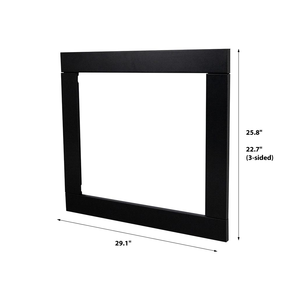 Modern Ember Uptown 23-in Smart Electric Insert Trim Kit TRIM-23