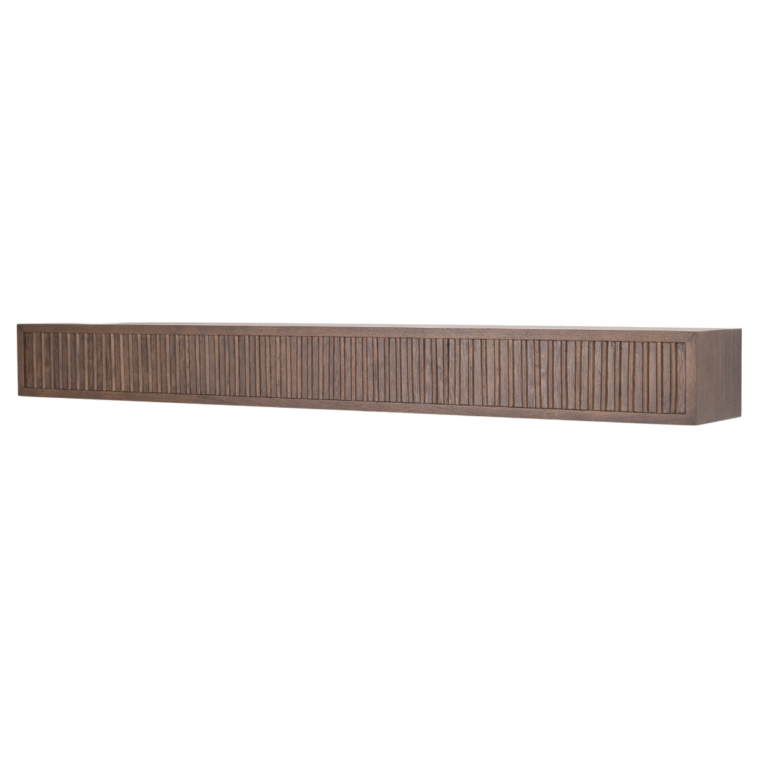 Modern Ember Monti Box Shelf in Umber