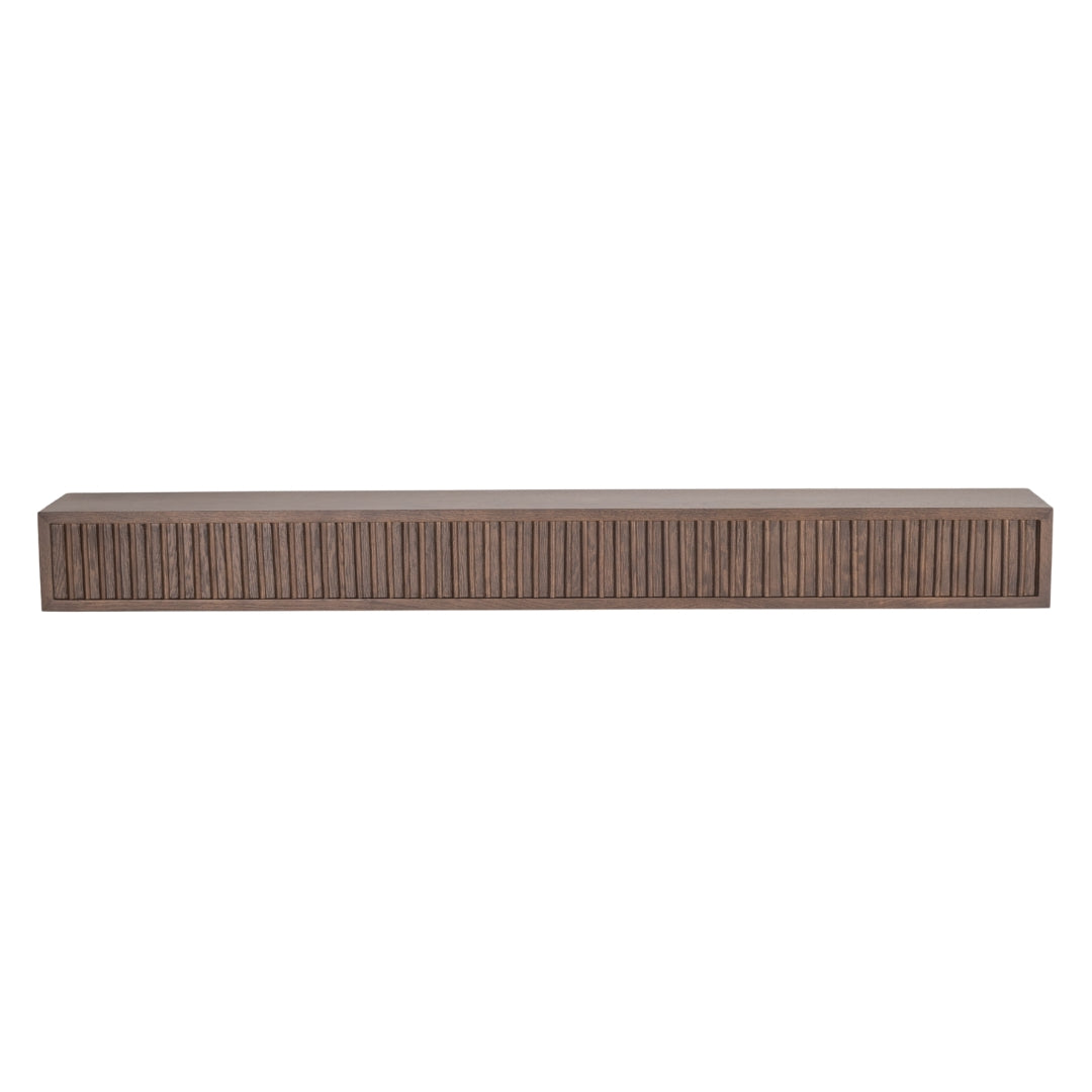 Modern Ember Monti Box Shelf in Umber