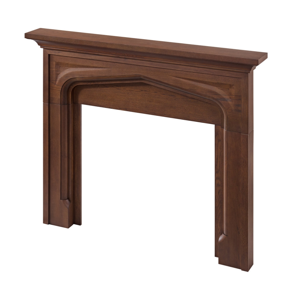 Serena 40x36 Opening Mantel Surround in Warm Walnut