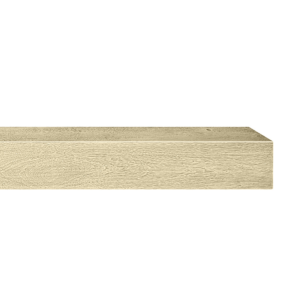 Alpine 60-in Concrete Mantel Shelf Shown in Dune