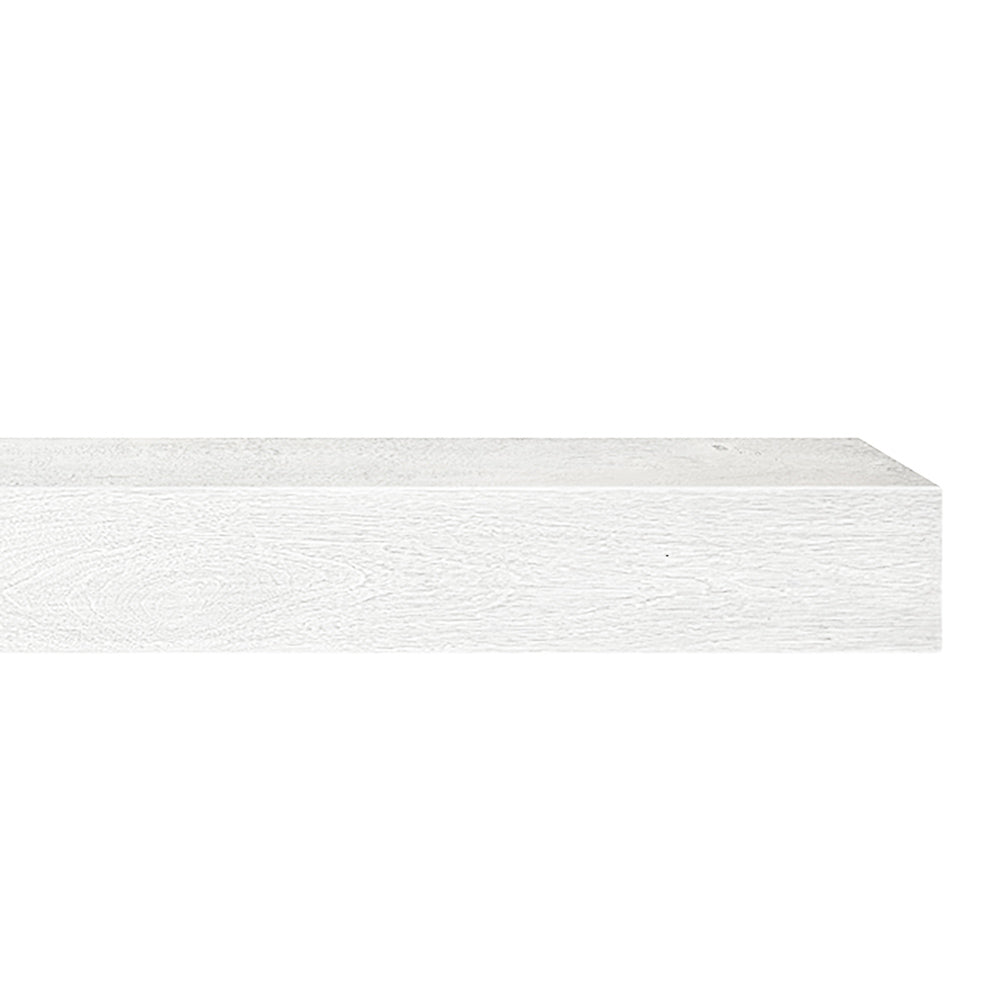 Alpine 60-in Concrete Mantel Shelf Shown in Mist