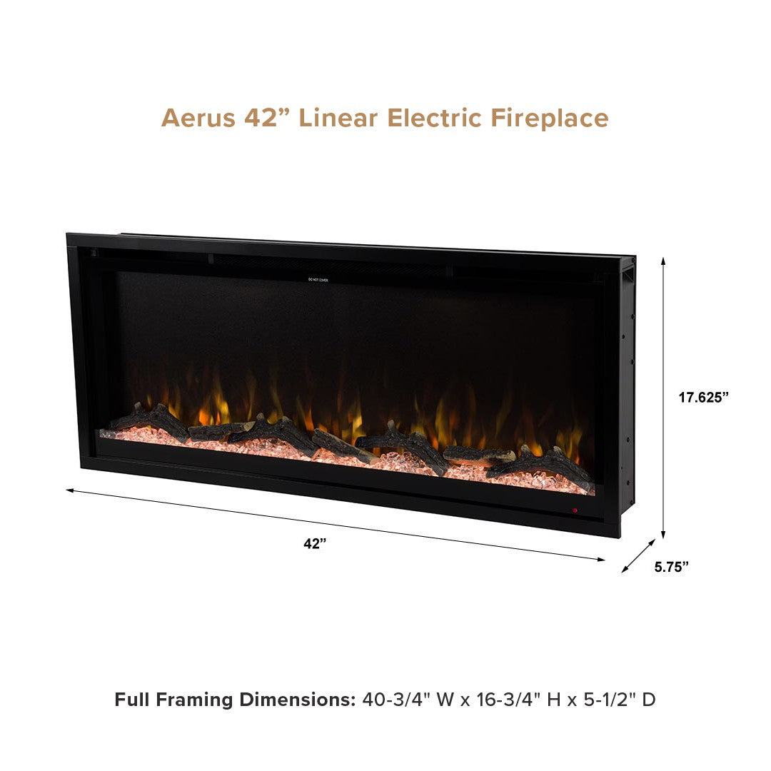 Aerus Linear Electric Fireplace