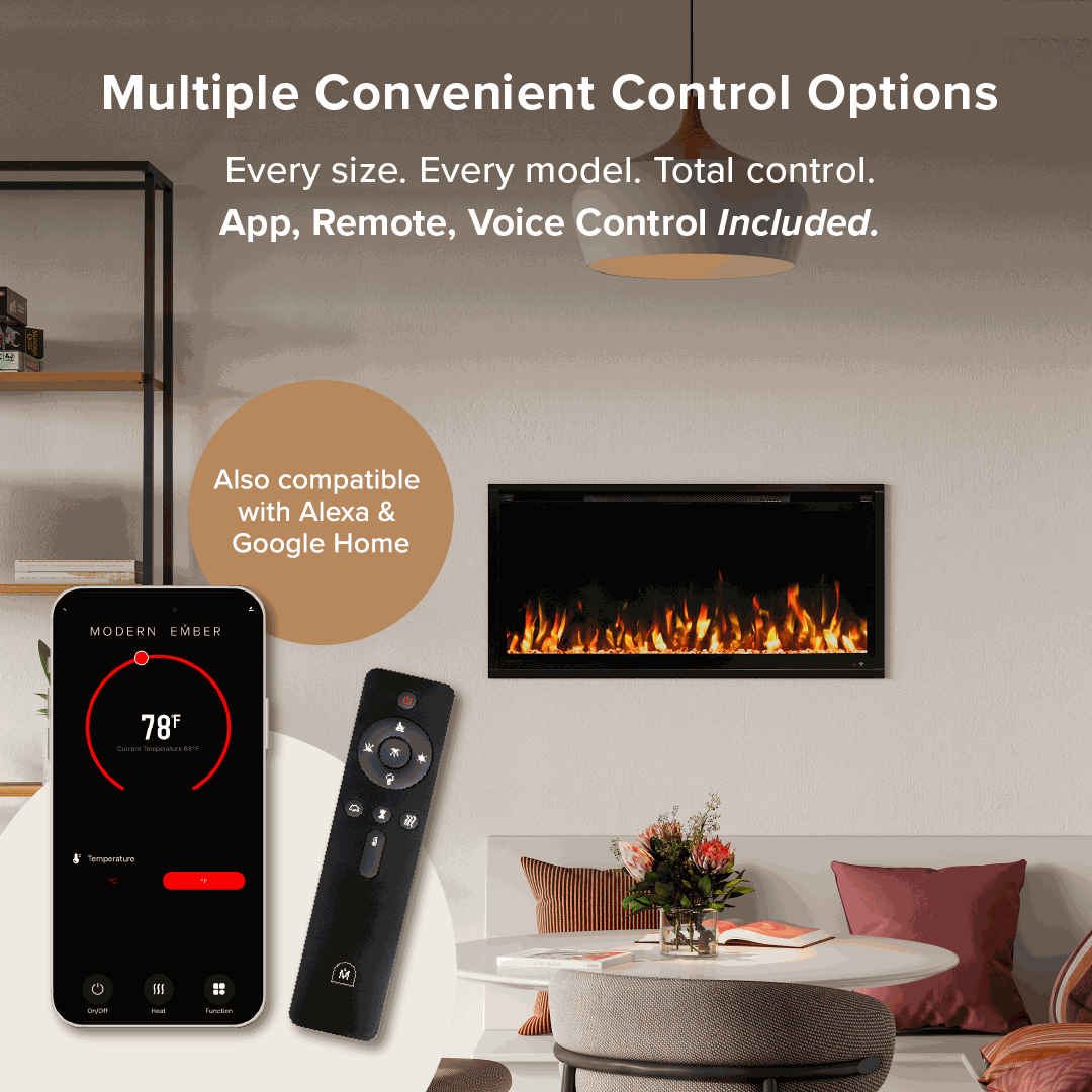 Aerus Slim Linear Electric Fireplace