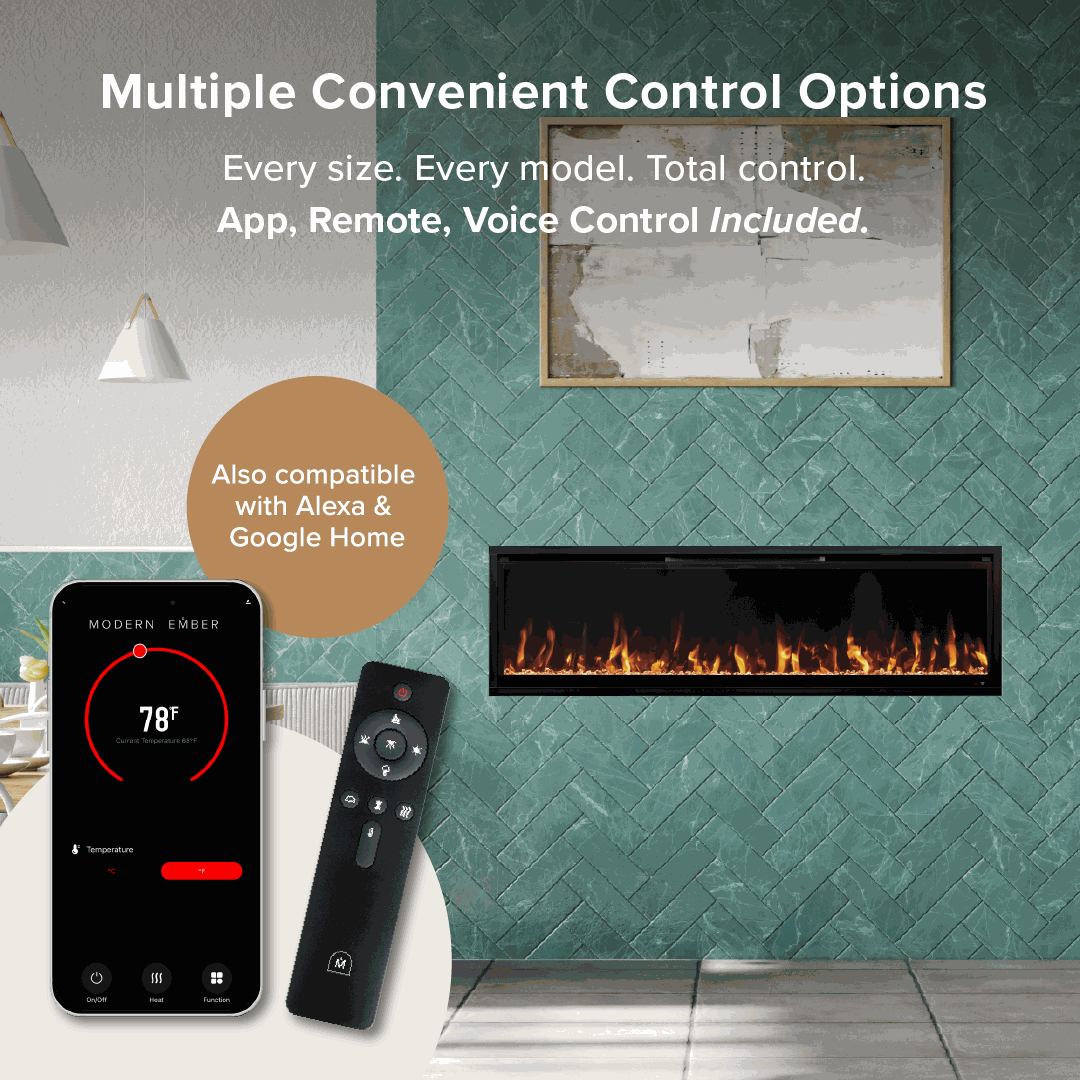 Aerus Slim Linear Electric Fireplace