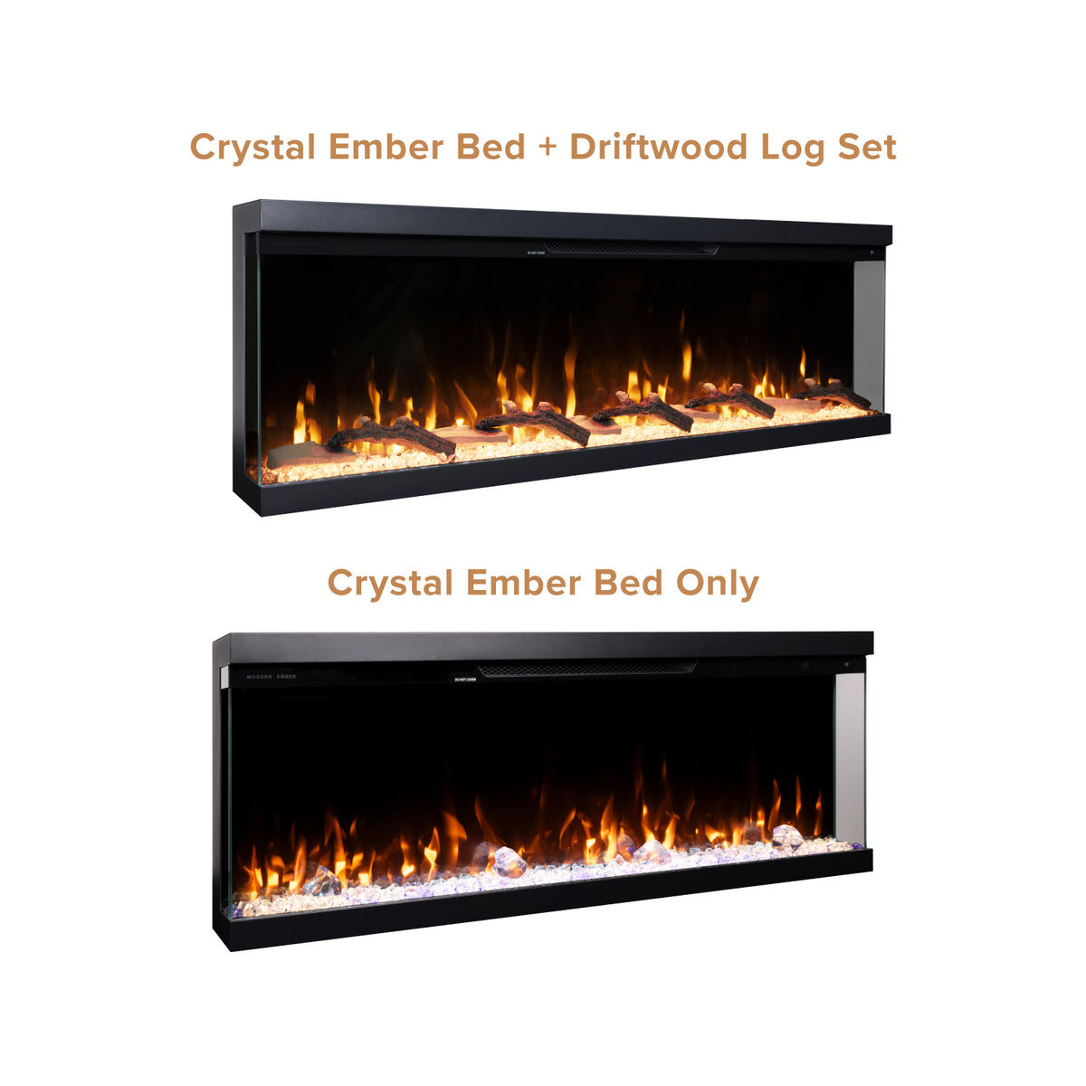 Skyline 3-Side Linear Electric Fireplace