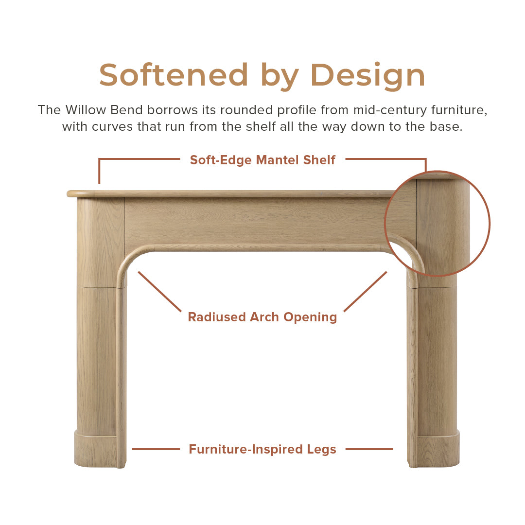 Willow Bend Mantel Surround