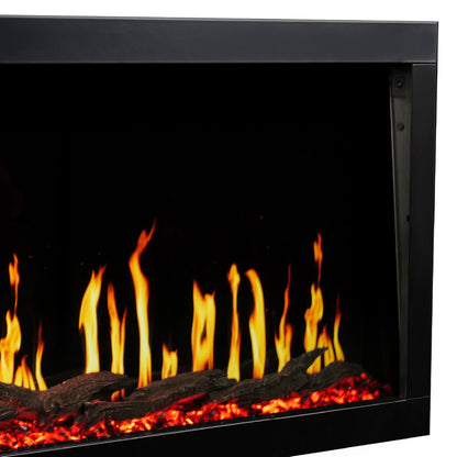 Vent Placement of Highmark Luxe LCD Electric Fireplaces