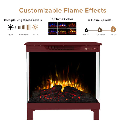 24" Skyline Smart 3-Sided Freestanding Electric Stove