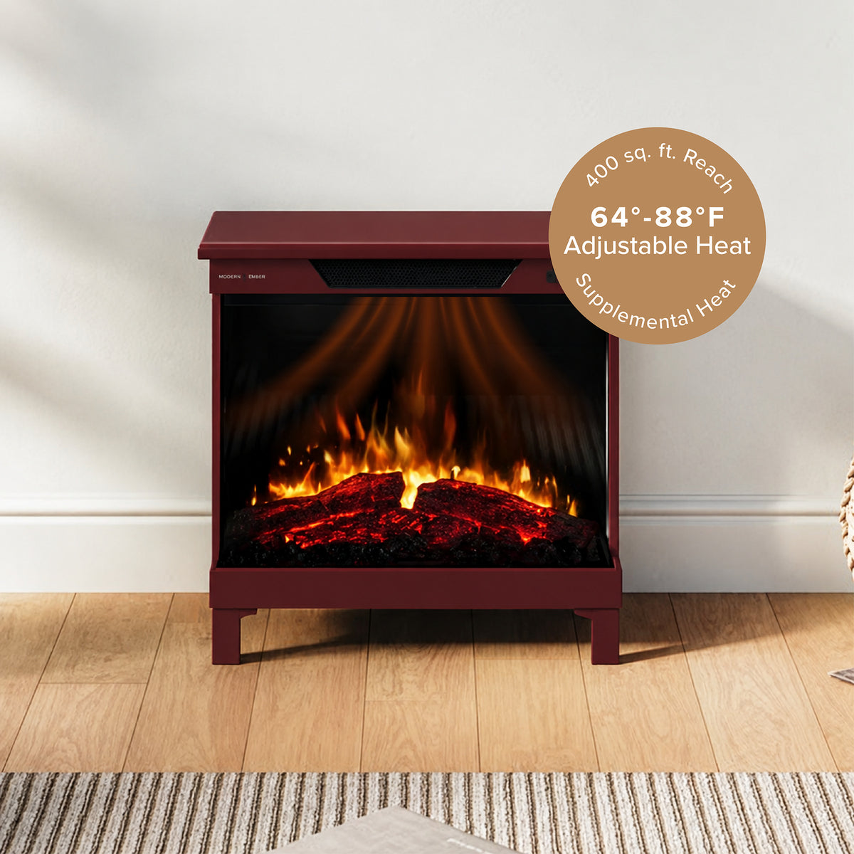 24" Skyline Smart 3-Sided Freestanding Electric Stove