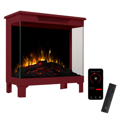 24" Skyline Smart 3-Sided Freestanding Electric Stove
