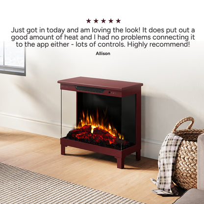 24" Skyline Smart 3-Sided Freestanding Electric Stove
