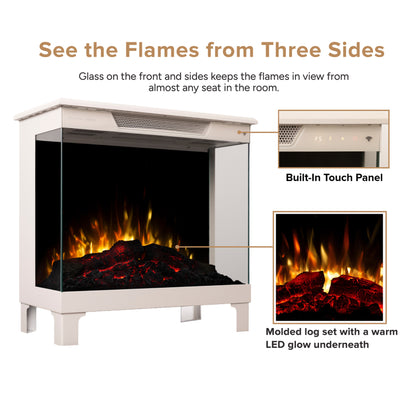 24" Skyline Smart 3-Sided Freestanding Electric Stove