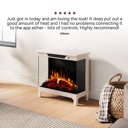 24" Skyline Smart 3-Sided Freestanding Electric Stove