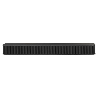 Alfama 72-in Reed Mantel Shelf Sable Stain