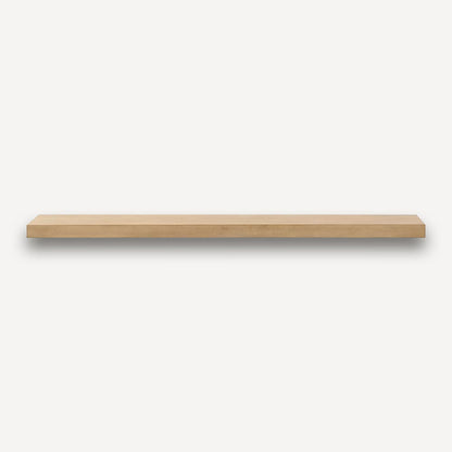Alma 36-in Maple Floating Shelf - Blonde Stain