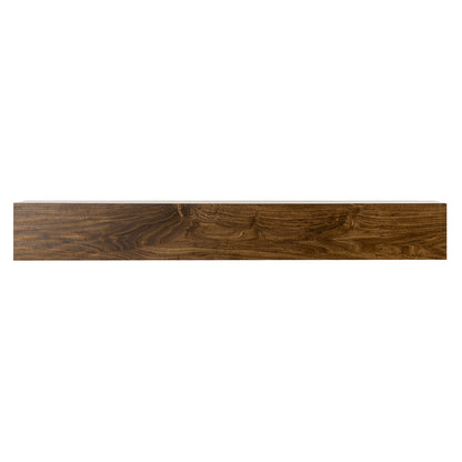 Boone 72-in Wood Mantel Shelf - Provincial Stain