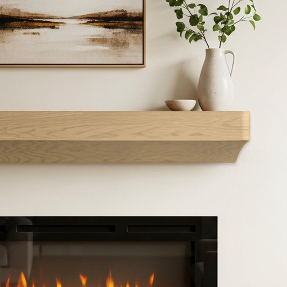 Forma Mantel Shelf 48 Inch in Blonde