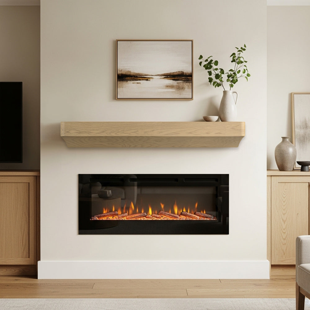 Forma Mantel Shelf 48 Inch in Blonde