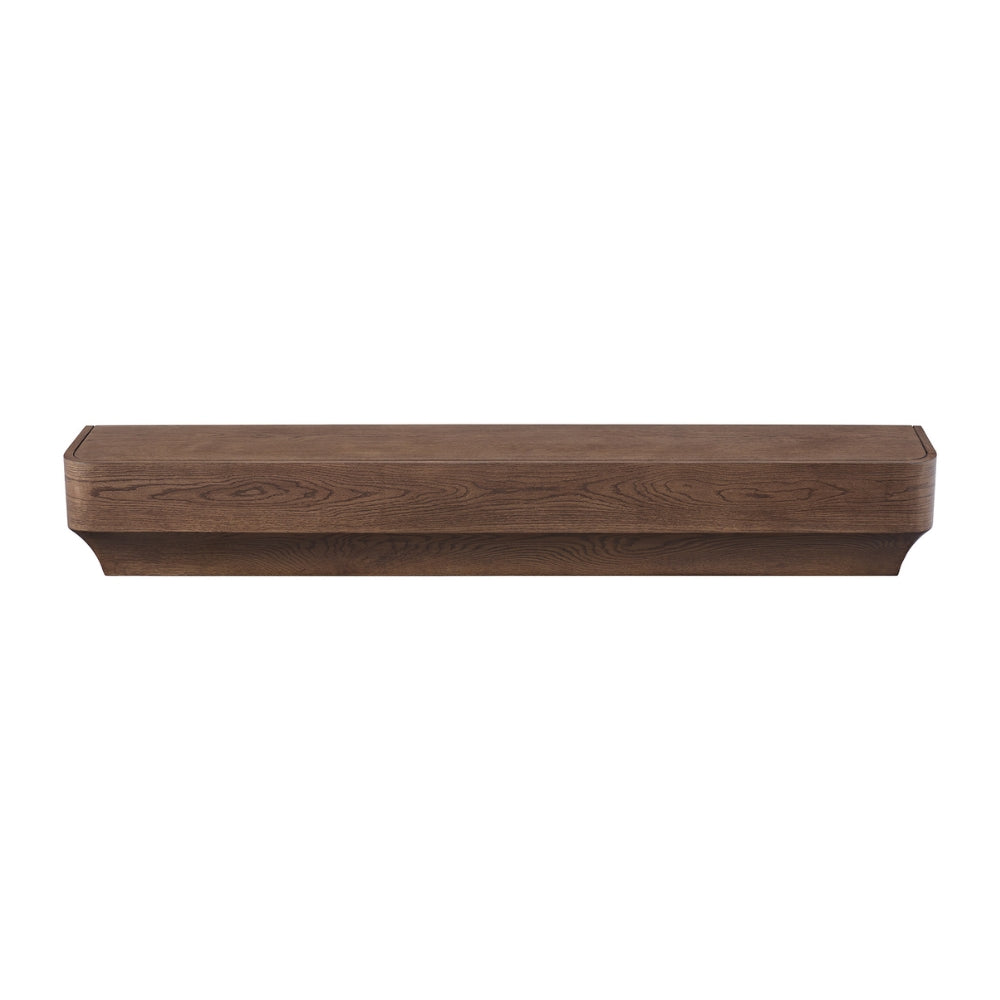 Forma Mantel Shelf 60 Inch in Burnished Walnut