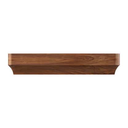 Forma Mantel Shelf 60 Inch in Matte Clear