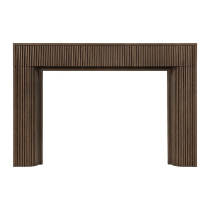 Hazel 56x42 Wood Mantel - Umber Stain