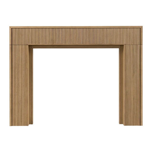 Hewitt 56x42 Wood Mantel - Blonde Stain