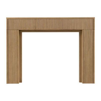Hewitt 56x42 Wood Mantel - Blonde Stain