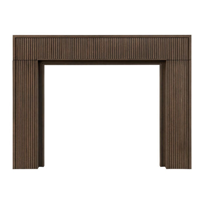Hewitt 56x42 Wood Mantel - Umber Stain