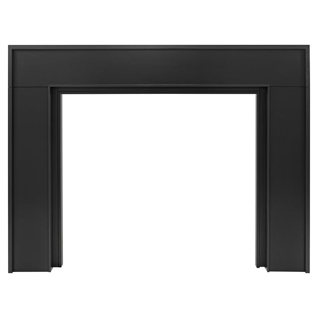 Leavitt 48x42 Wood Mantel Leavitt-4842 Black Paint