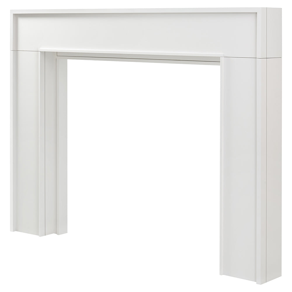 Leavitt 48x42 Wood Mantel Leavitt-4842 White Paint