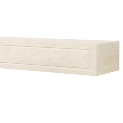 Lotta 72-in Wood Mantel Shelf - Unfinished