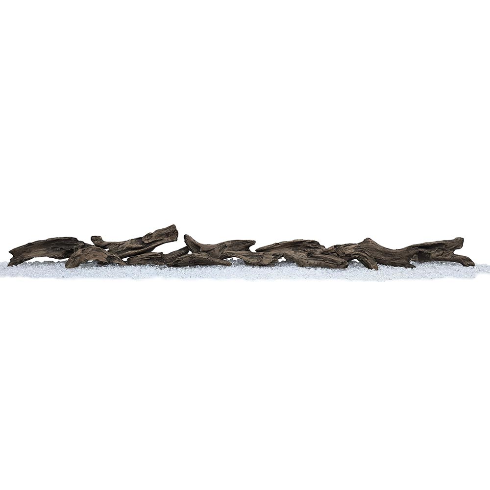 Driftwood Log Accessory Kit for Skyline 72” & Highmark 84”-100”-Logs and Crystals