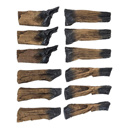 Rustic Log Accessory Kit for Skyline 72” & Highmark 84”-100” - Logs