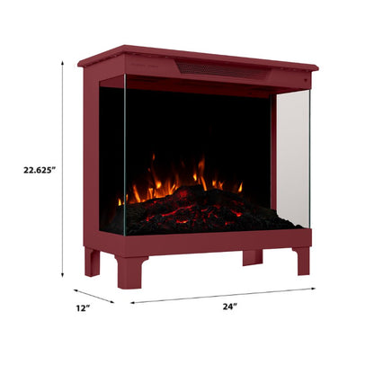 24" Skyline Smart 3-Sided Freestanding Electric Stove